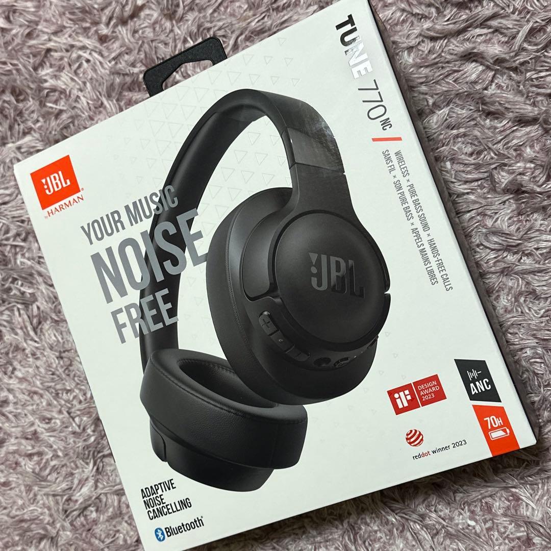 JBL TUNE770NC ヘッドホン　箱　付属品付き