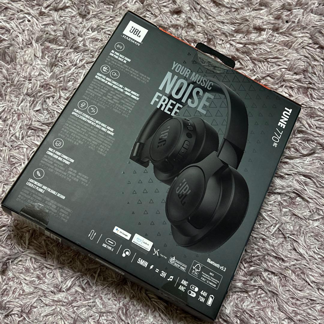JBL TUNE770NC ヘッドホン　箱　付属品付き