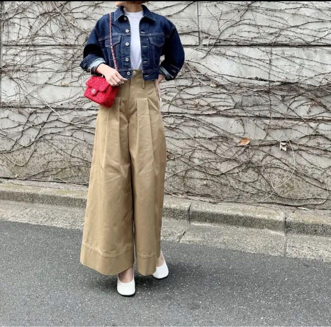 Cygne シーニュ チノワイドパンツEric