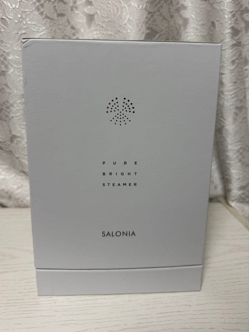 ボディ・フェイスケア SALONIA PURE BRIGHT STEAMER