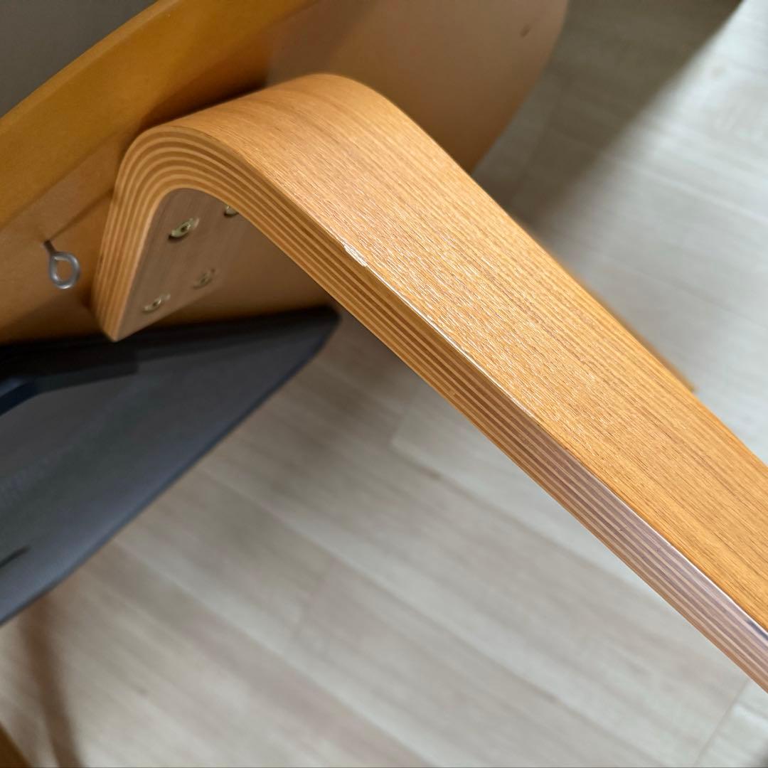 無印良品　楕円形こたつ タモ材