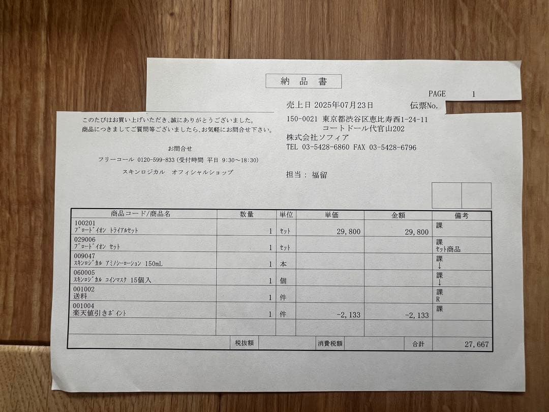 スキンロジカル イオン導入器 ブロードイオン 家庭用美顔器