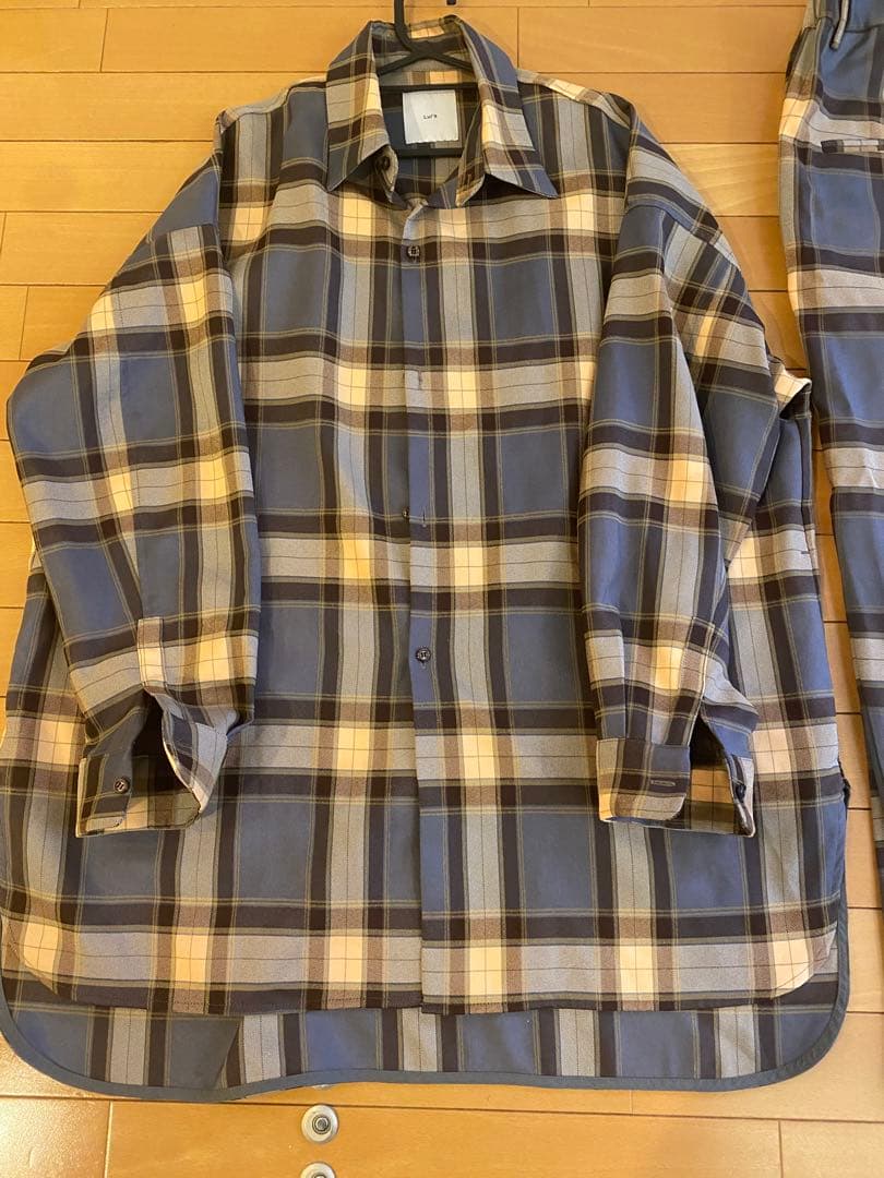 極美品 Lui's ロイヤルチェック 上下セット　セットアップ