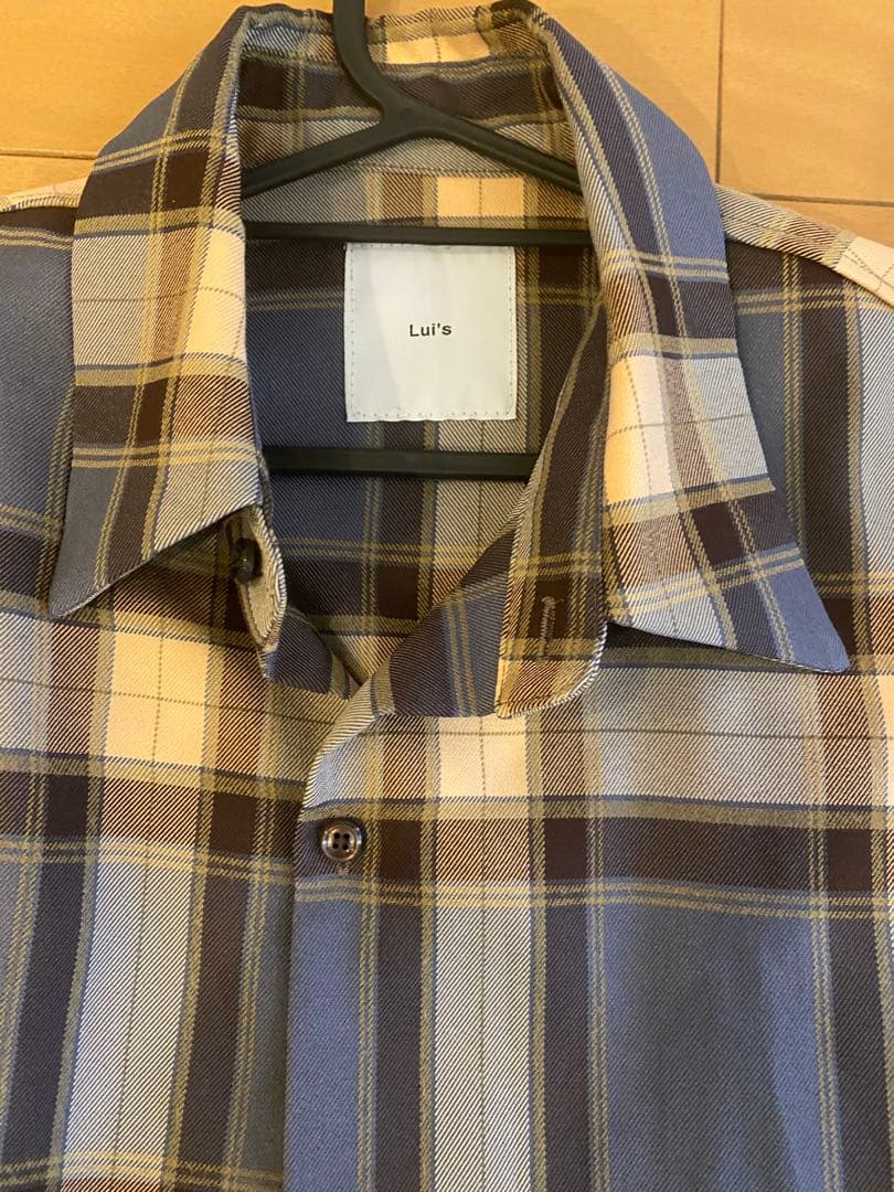 極美品 Lui's ロイヤルチェック 上下セット　セットアップ