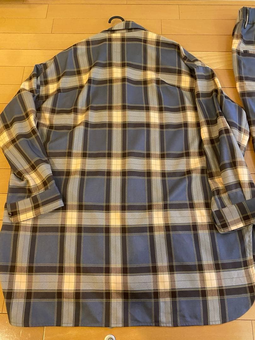 極美品 Lui's ロイヤルチェック 上下セット　セットアップ