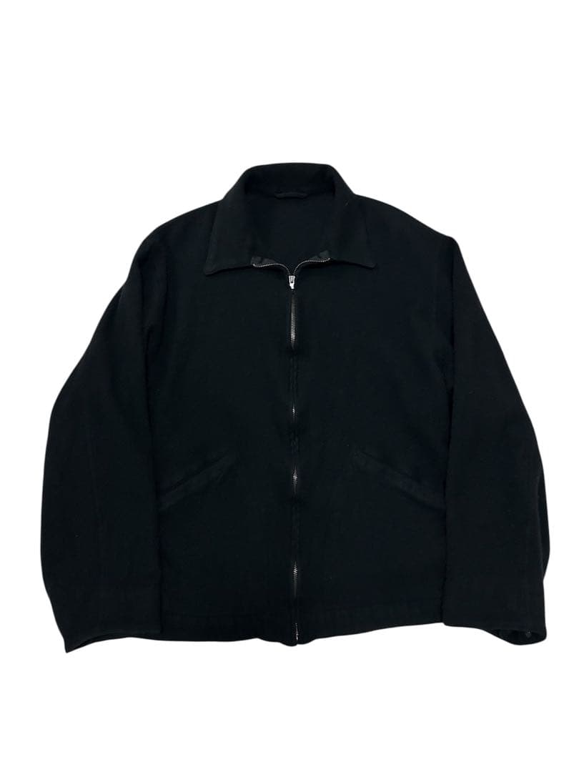 25AW COMOLI 縮絨ウール ジップショートジャケット