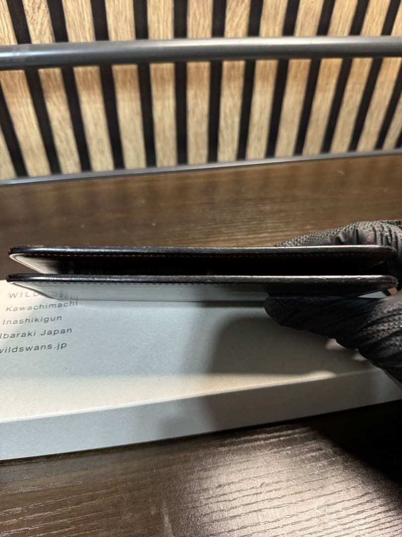 ワイルドスワンズ　長財布　ダークブラウン系　WILDSWANS SURFS I