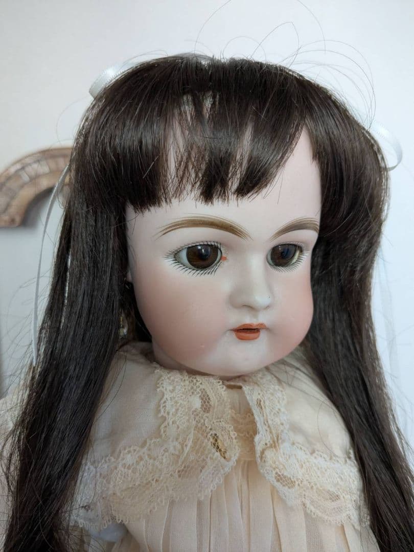 アンティークビスクドール　ドイツの子 ハンドベルク