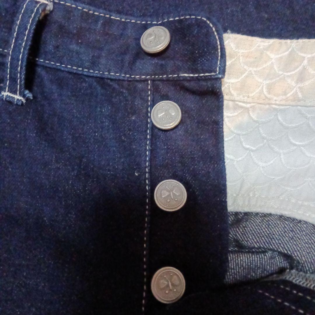 ミナペルホネン　mina perhonen always ロールアップデニム