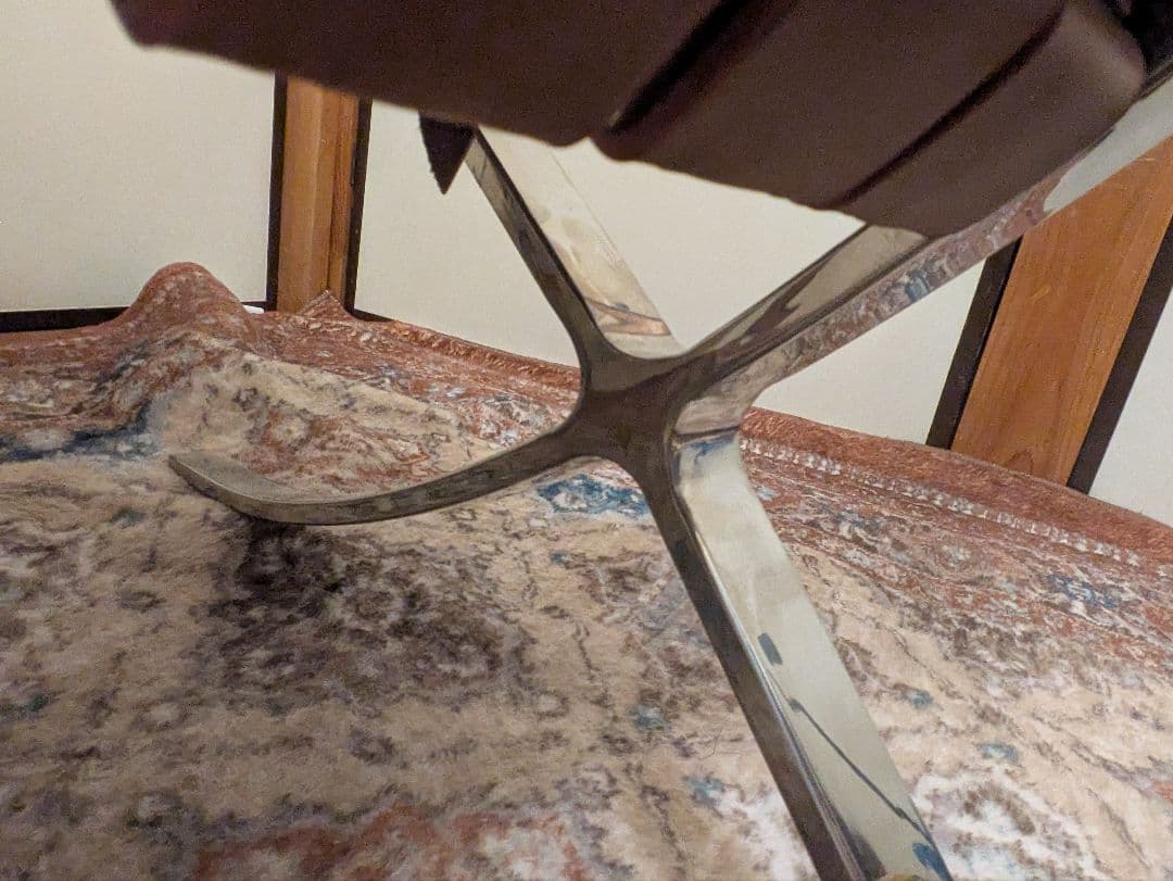 【値引き販売】バルセロナチェア(キャメルブラウン)