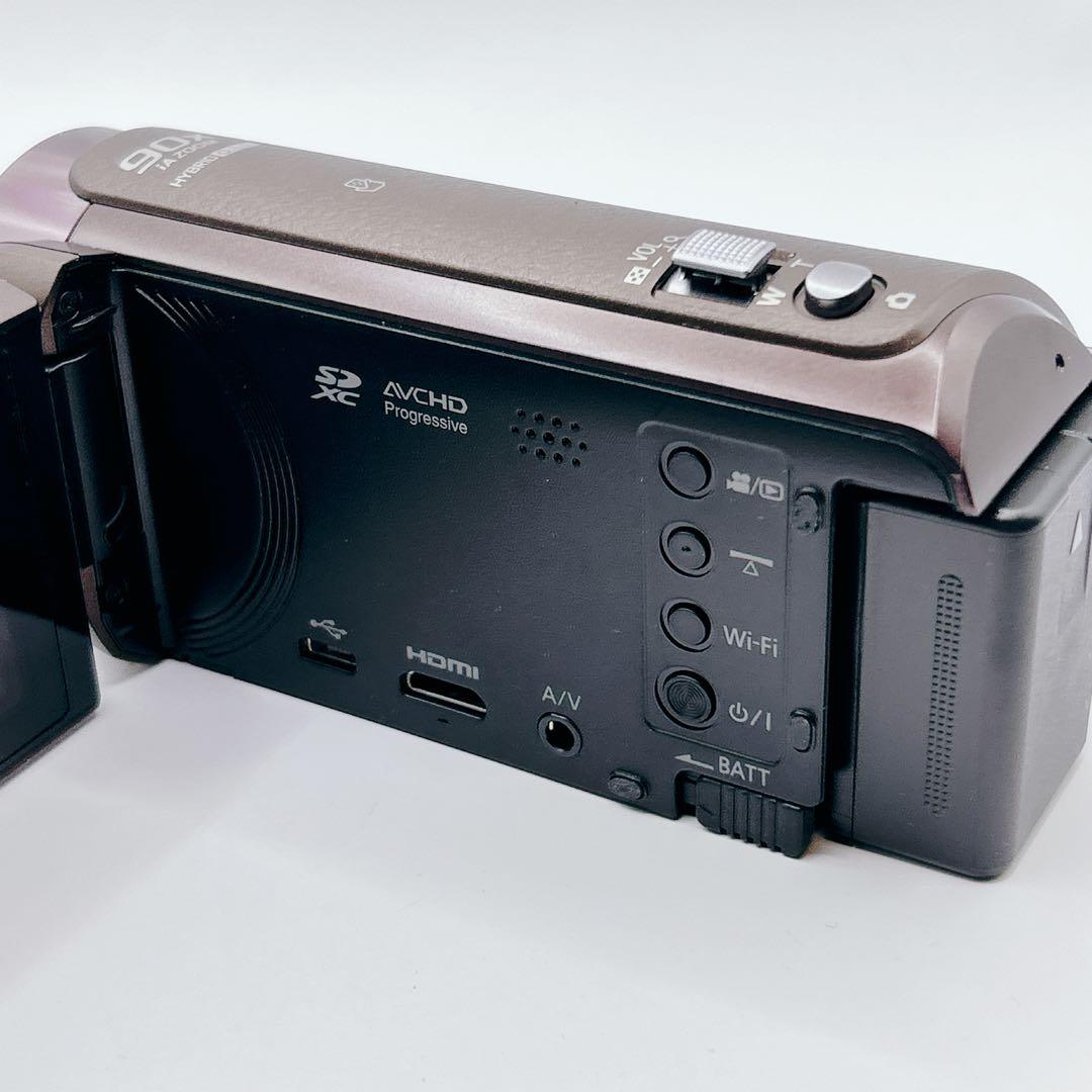 【美品】Panasonic HDビデオカメラ HC-W570M-T ブラウン