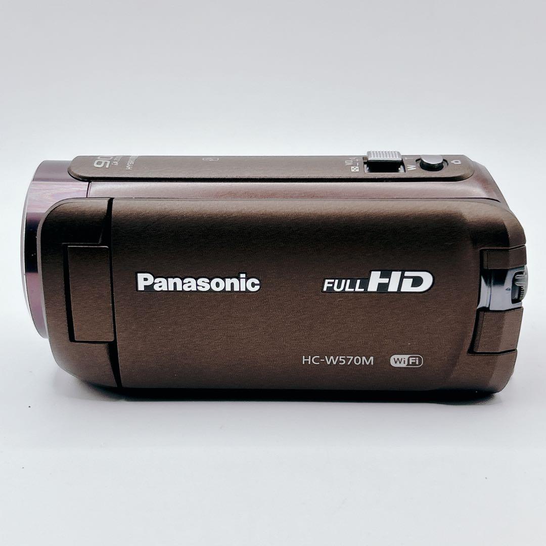 【美品】Panasonic HDビデオカメラ HC-W570M-T ブラウン