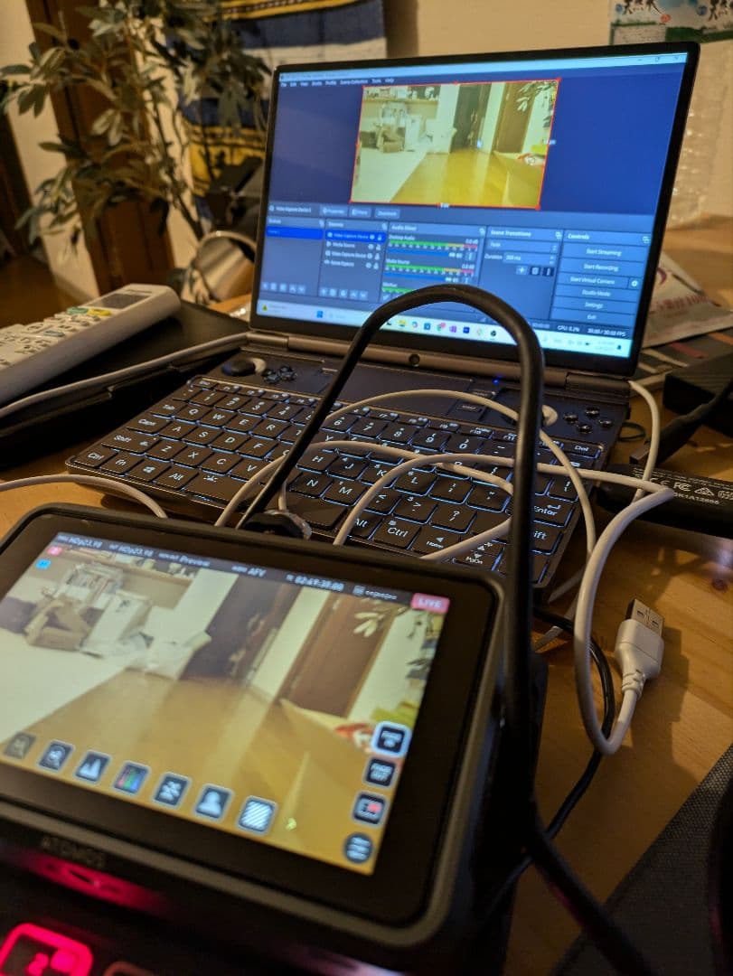 AtomX CAST スイッチャー atomos ninja v atem