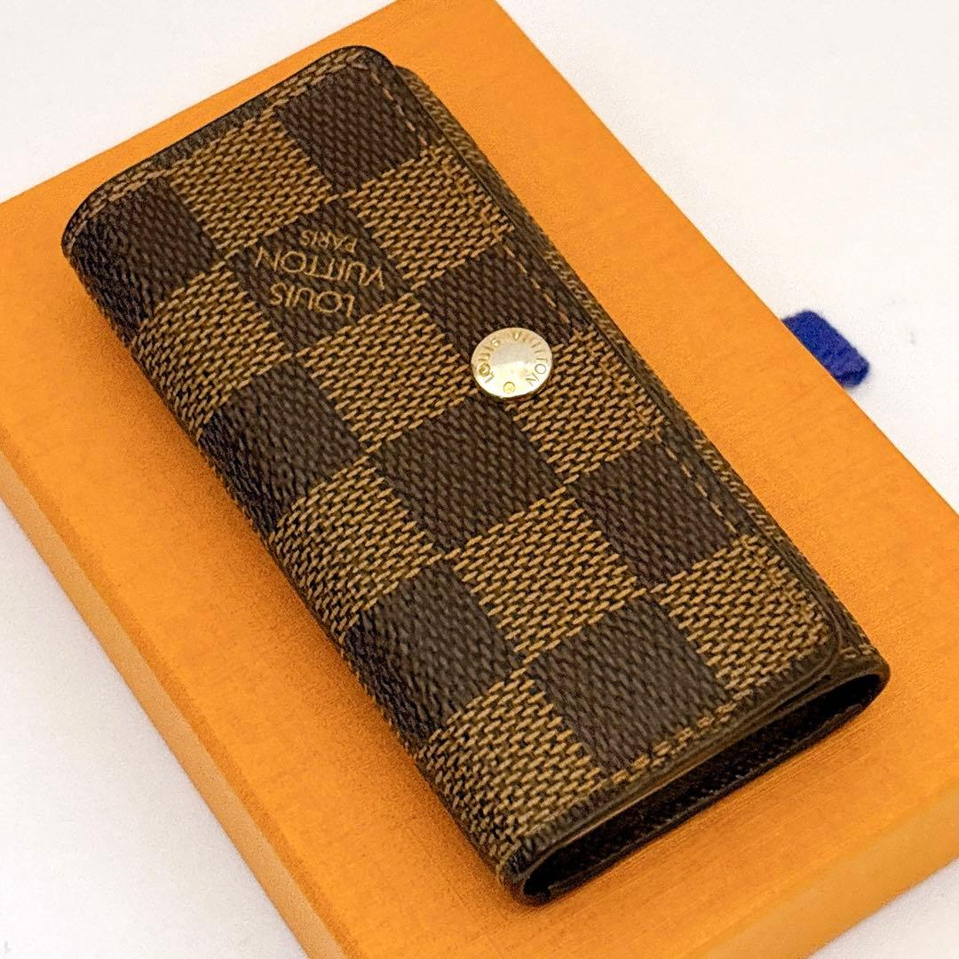⭐️新品同様レベル⭐️ルイヴィトン⭐️ダミエ⭐️ミュレティクレ⭐️4連キーケース⭐️