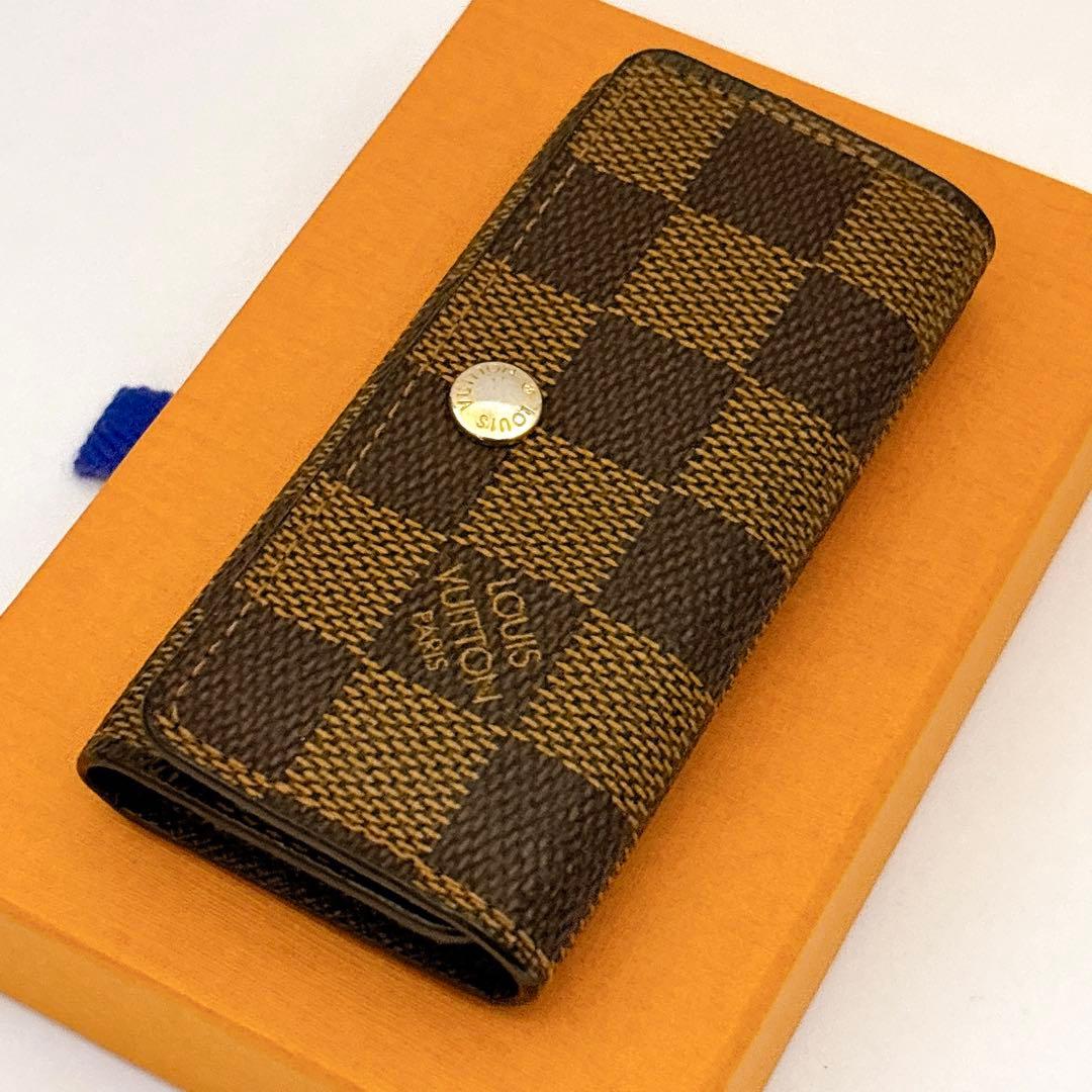 ⭐️新品同様レベル⭐️ルイヴィトン⭐️ダミエ⭐️ミュレティクレ⭐️4連キーケース⭐️