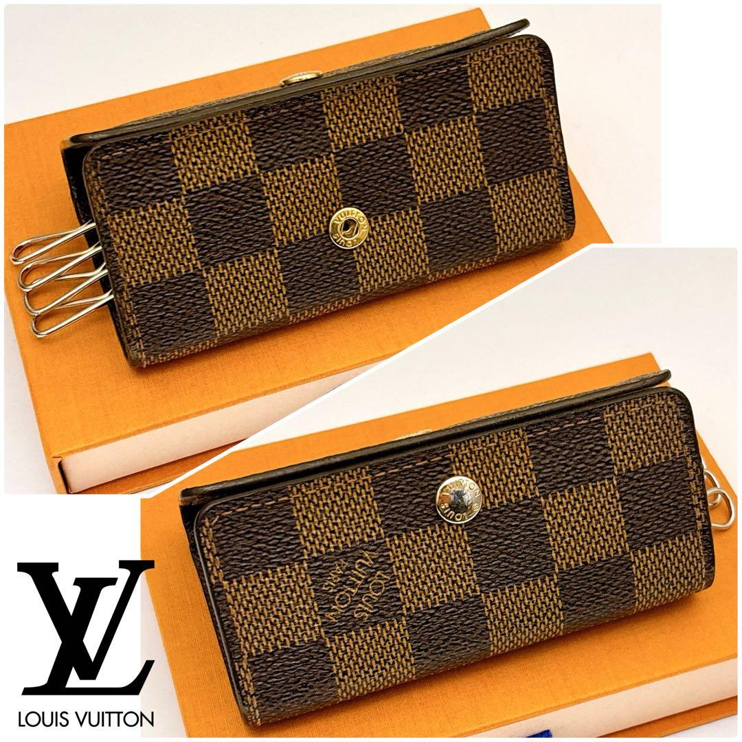 ⭐️新品同様レベル⭐️ルイヴィトン⭐️ダミエ⭐️ミュレティクレ⭐️4連キーケース⭐️