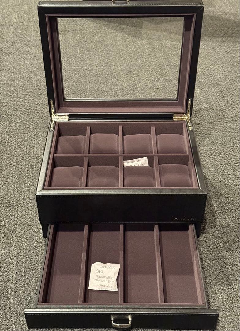 【じぇい】TAWBURY時計収納ボックス　Bayswater8スロット