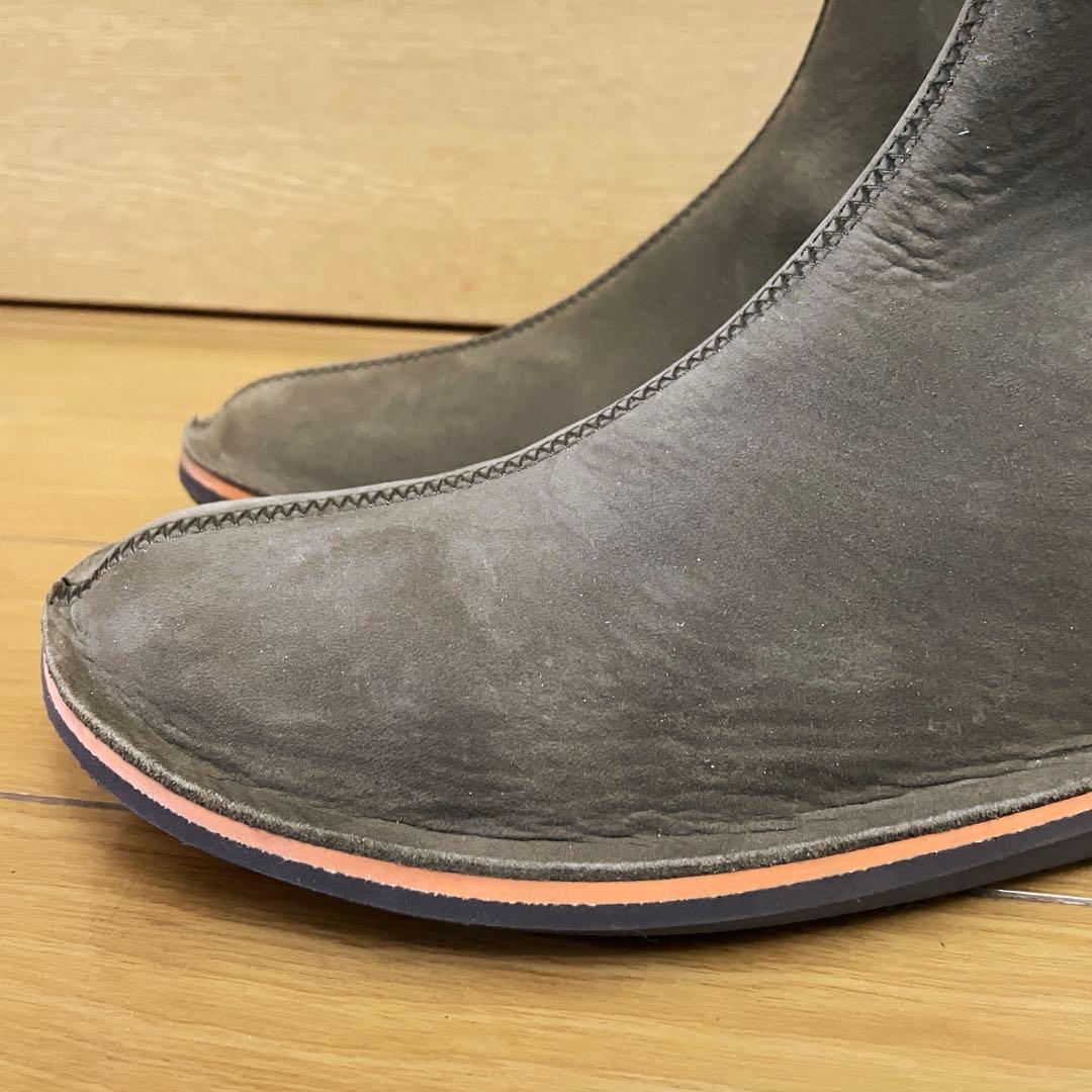 未使用品 カンペール Beetle ショートブーツ　スエード　ダブルジップ