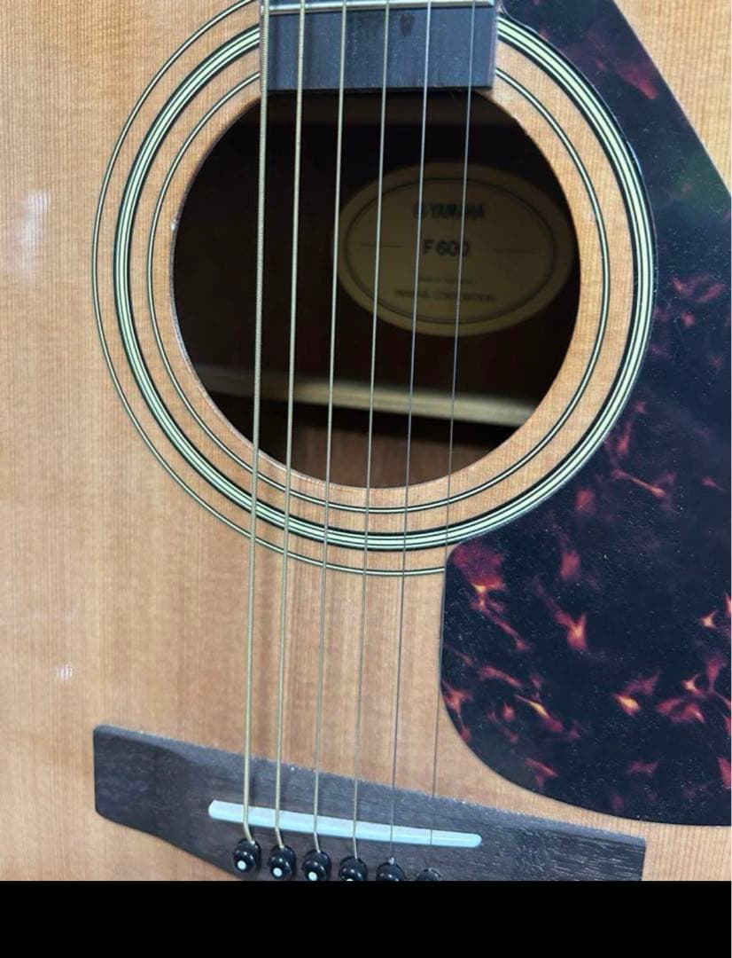 YAMAHA ヤマハ　アコースティックギター F600 ケース付き