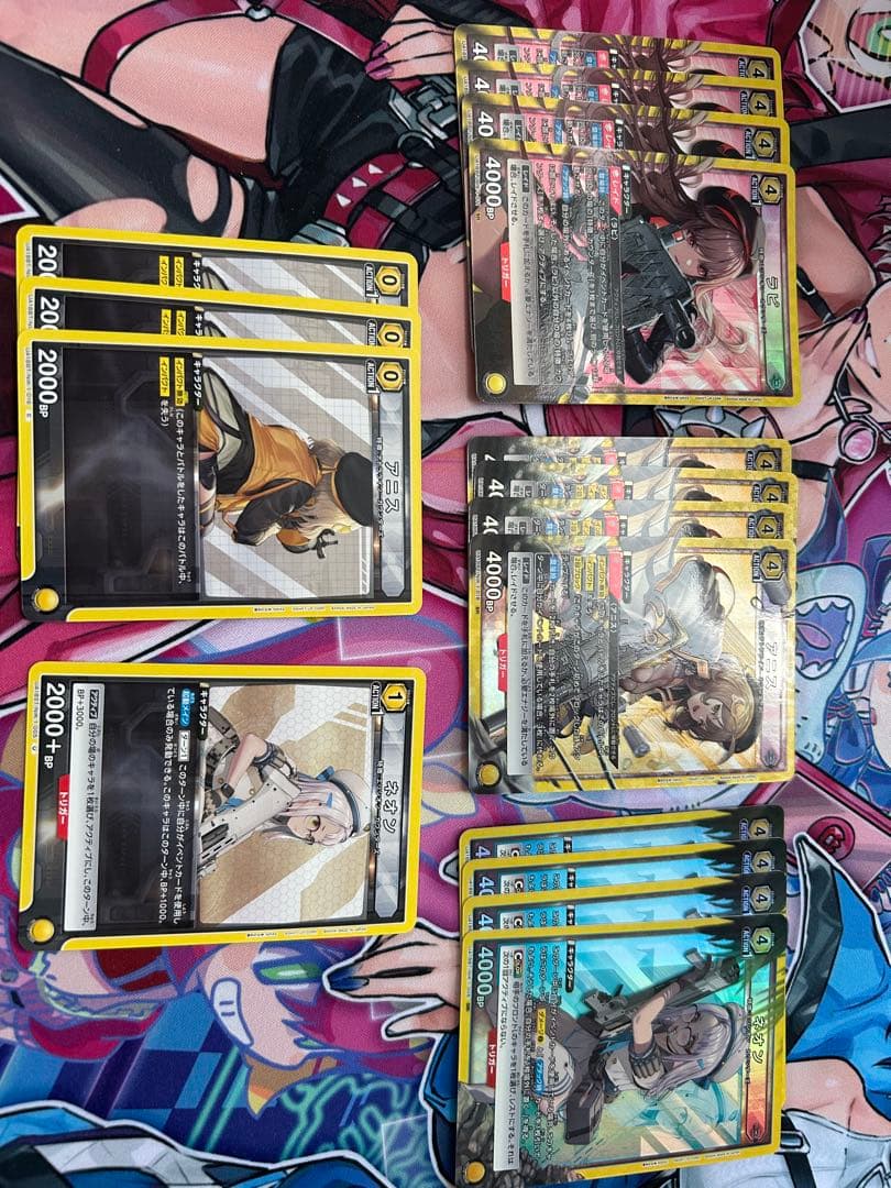 ユニオンアリーナ　NIKKE モダニア　カウンターズ　デッキ　パーツ