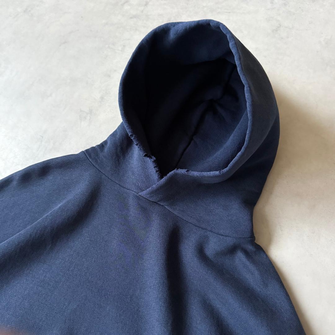 90s USA製 Russell Athletic 無地 パーカー ネイビー