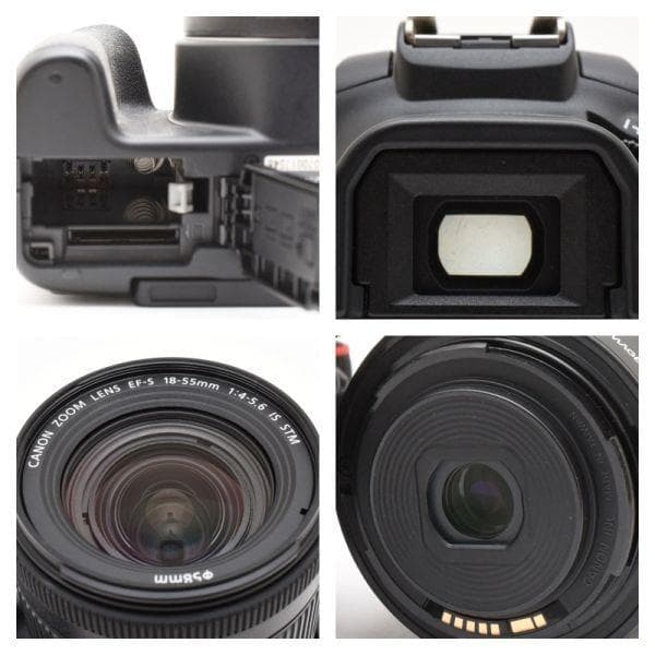 【美品】キャノン Canon EOS Kiss x10 レンズキット SDカード