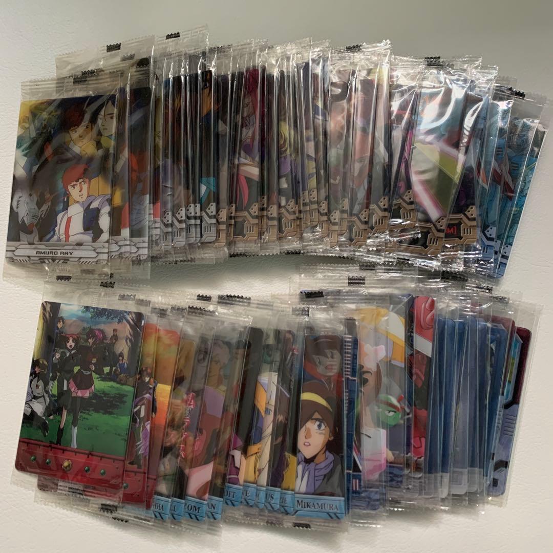 ガンダム　ウエハース　カード　森永　カガリ　ラクス　d