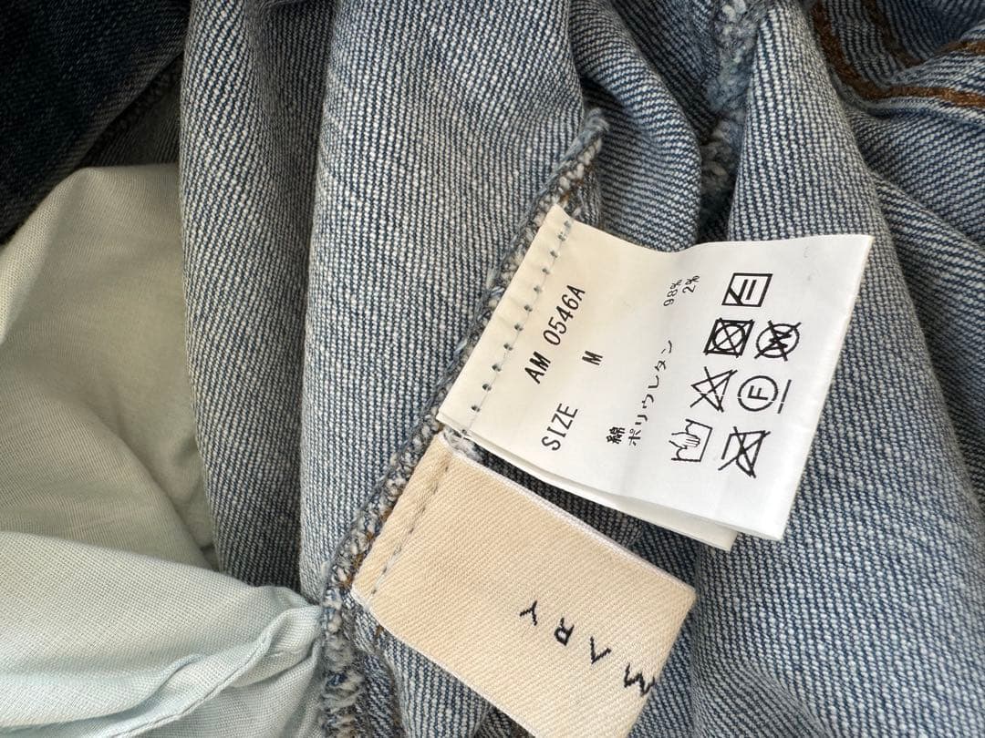 パンツ Andmary heart hip denim