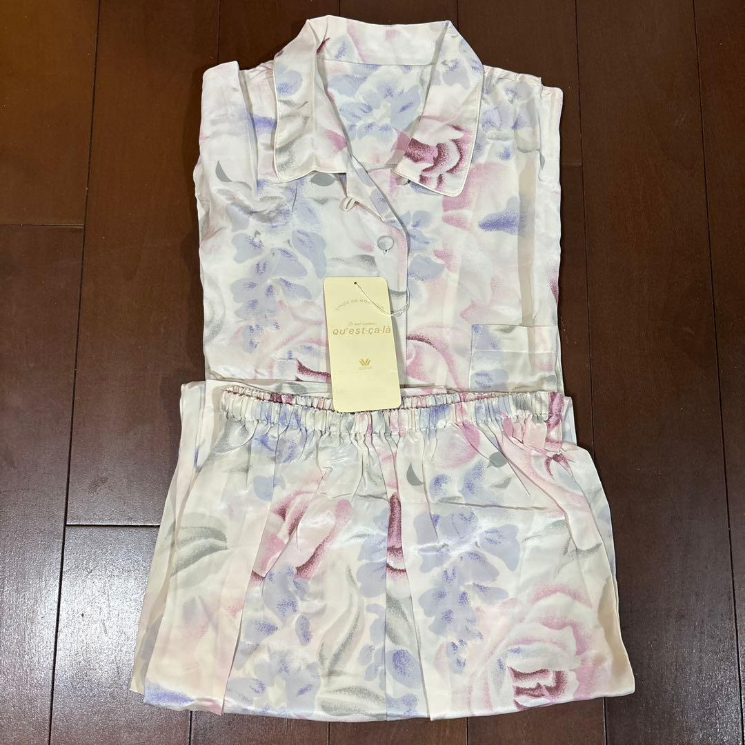 週末お値下げ❣️新品　ワコール　WACOAL シルク　パジャマ　Mサイズ