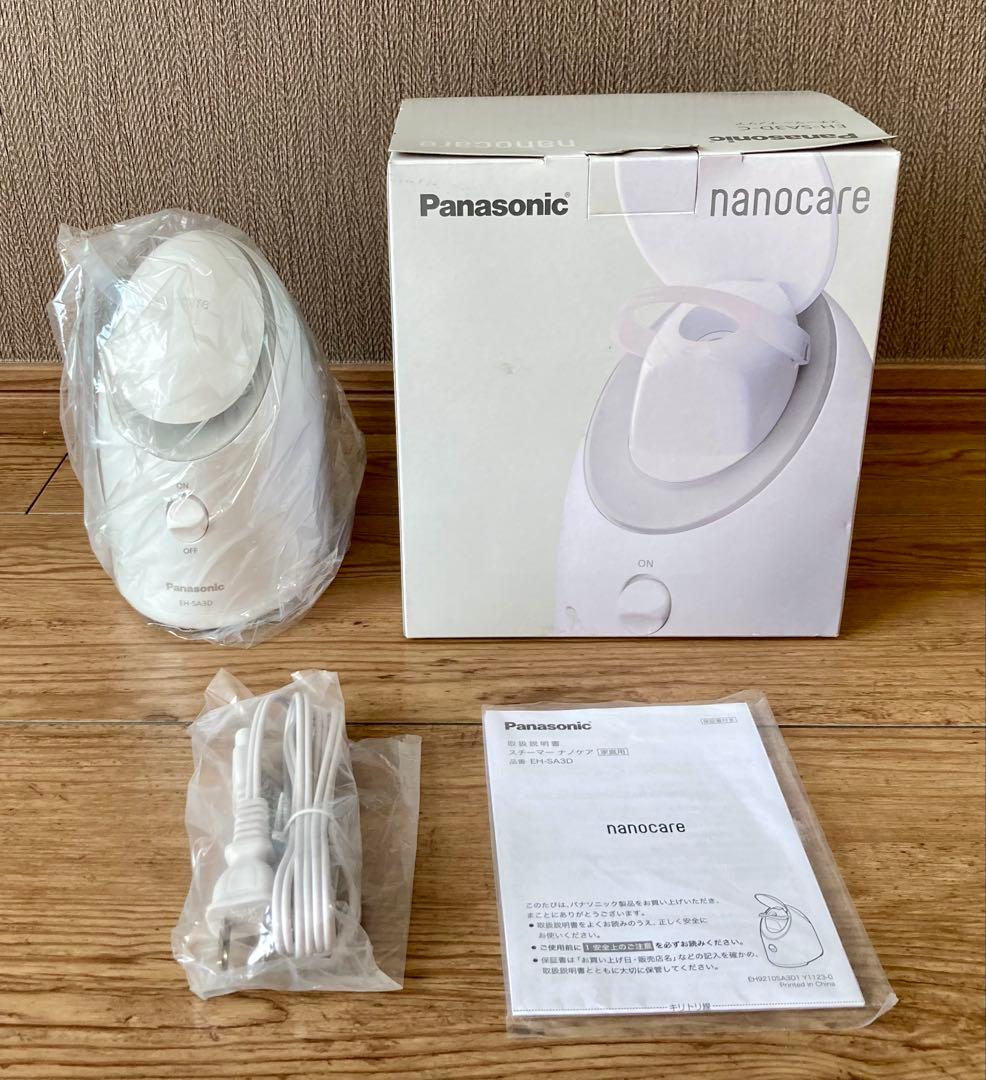 【未使用/開封済品】パナソニック スチーマー ナノケア EH-SA3D