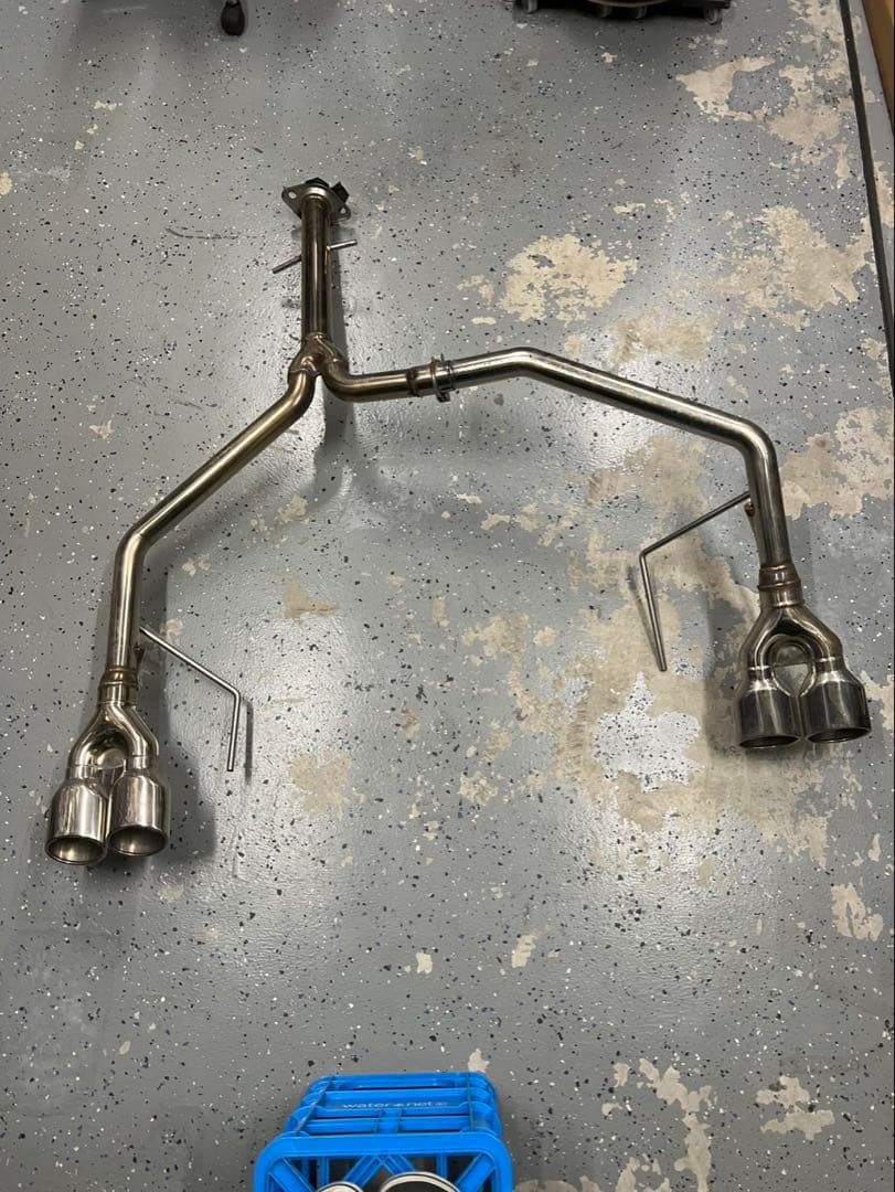 LS21　210クラウン　スリーキャッツ　マフラー