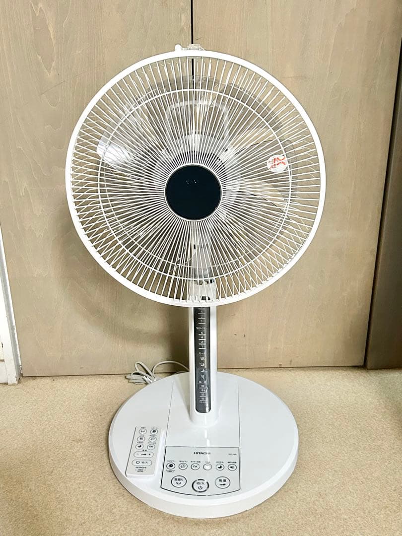 日立 HEF-130R ホワイト扇風機　2018年製