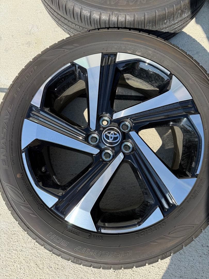 トヨタ 17インチ ホイールセット ダンロップタイヤ