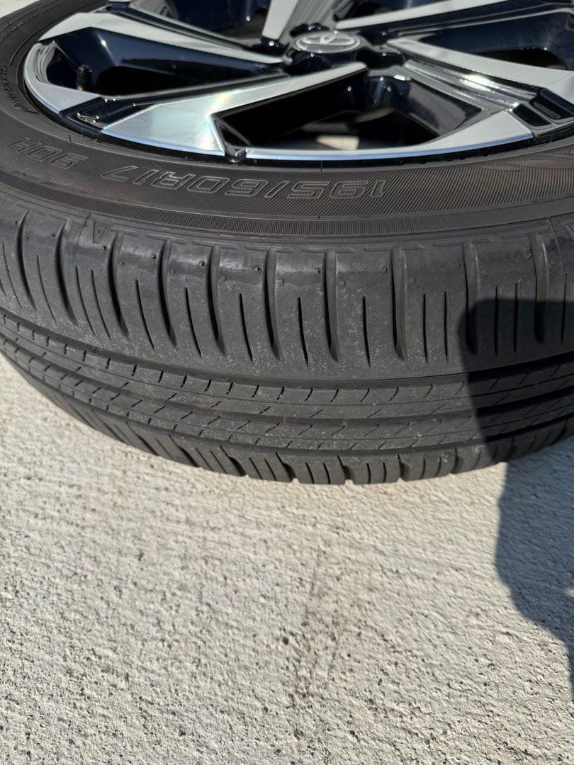 トヨタ 17インチ ホイールセット ダンロップタイヤ