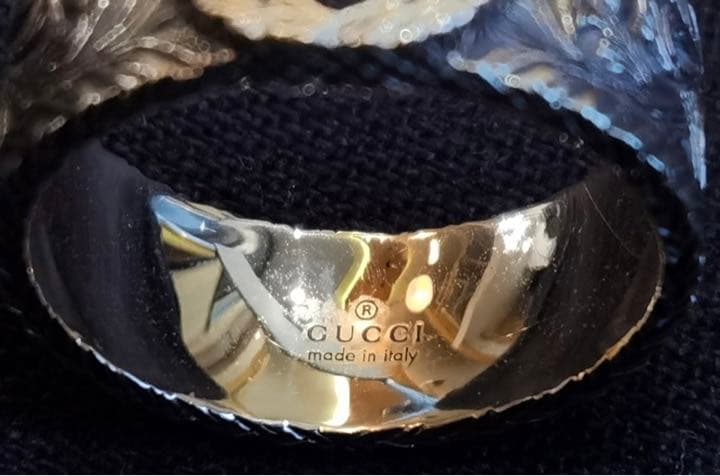 GUCCI(グッチ) 18K ゴールド インターロッキングG リング