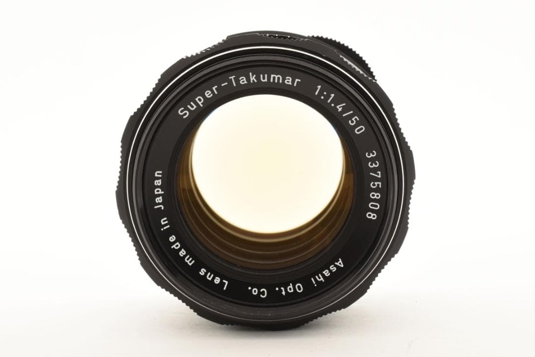 【美品】Pentax Super Takumar 50mm F1.4後#F016