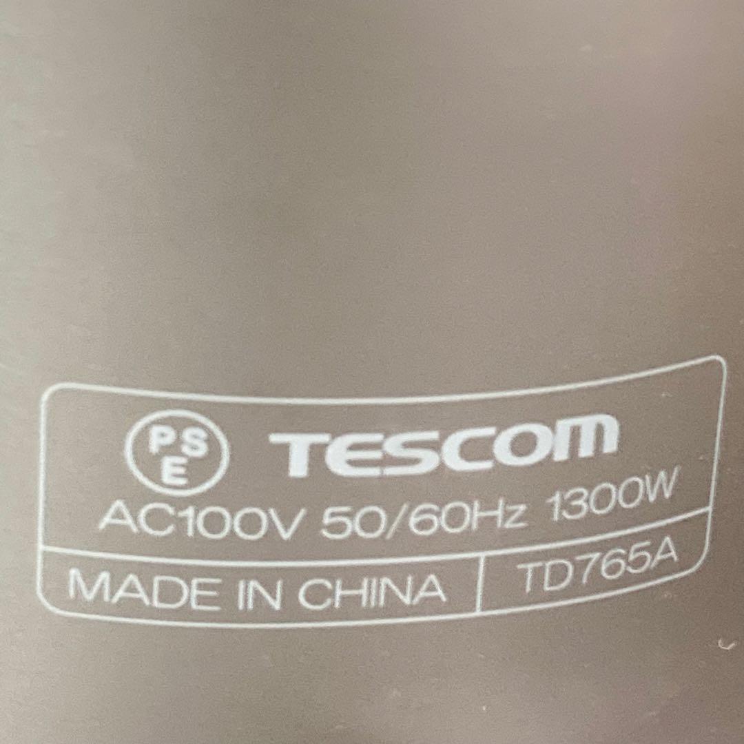 M0912D2 TESCOM ドライヤー TD765A 通電確認済み