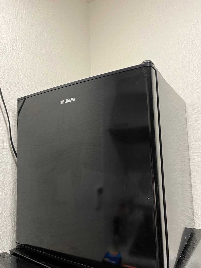 1ドア冷蔵庫 PRC-B051D 46L 黒