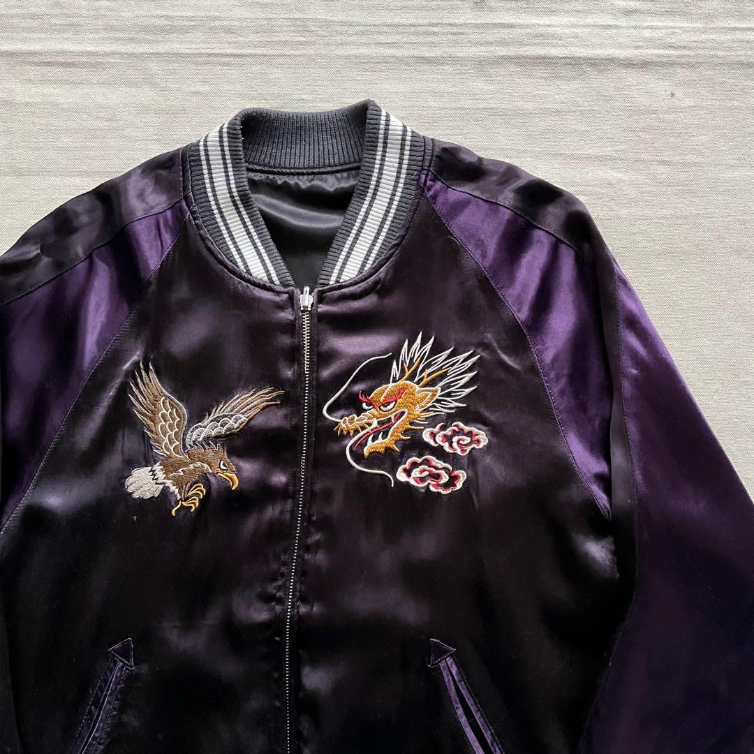 AVIREX スカジャン ドラゴン タカ刺繍