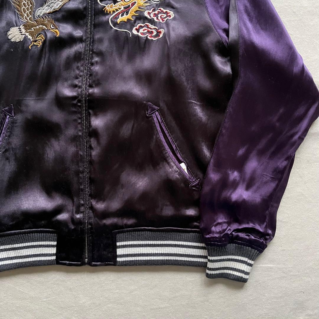 AVIREX スカジャン ドラゴン タカ刺繍