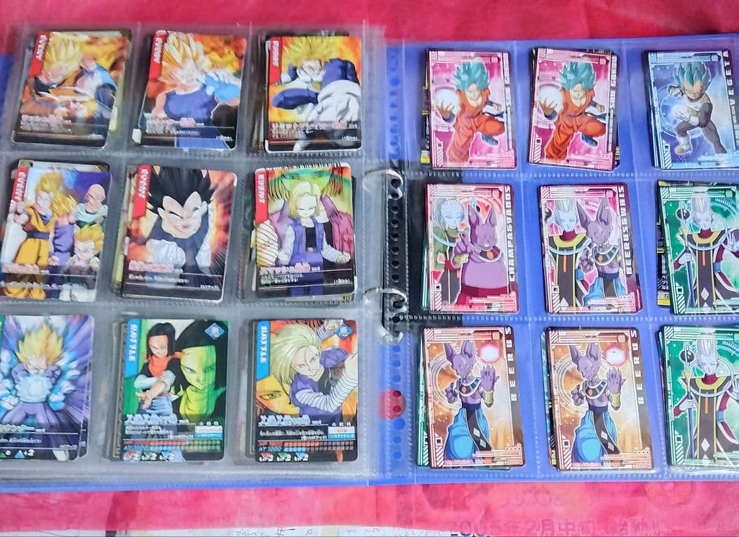ドラゴンボールカードゲーム コレクション 約550枚バインダー付き
