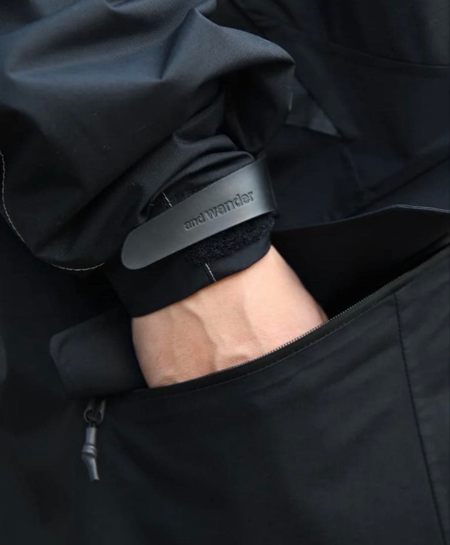 【新品タグ付】and wander rain proof coat レインコート