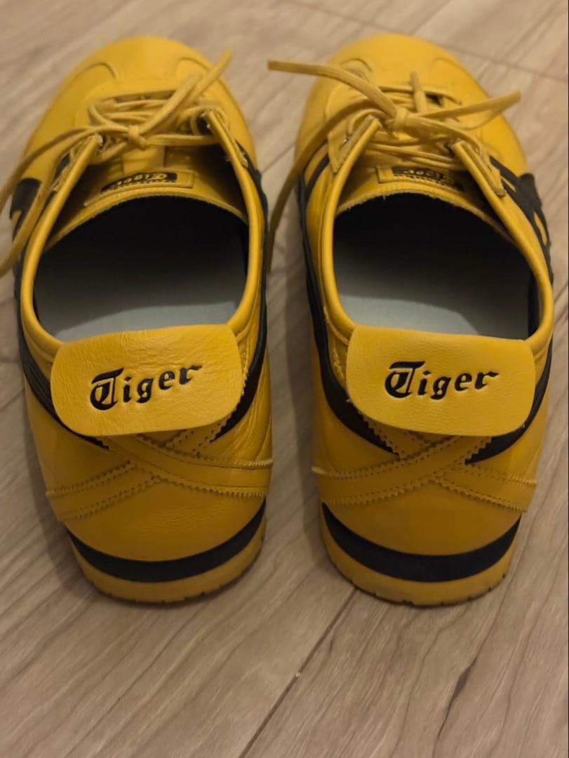 靴 Onitsuka Tiger MEXICO 66 SD YELLOW BLACK