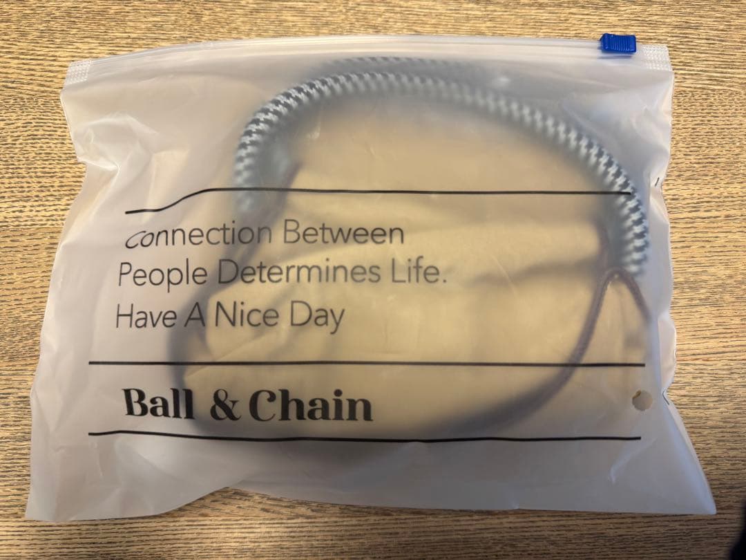 ボールアンドチェーン　紀ノ国屋コラボ 　ベージュ　Mサイズ 新品未使用