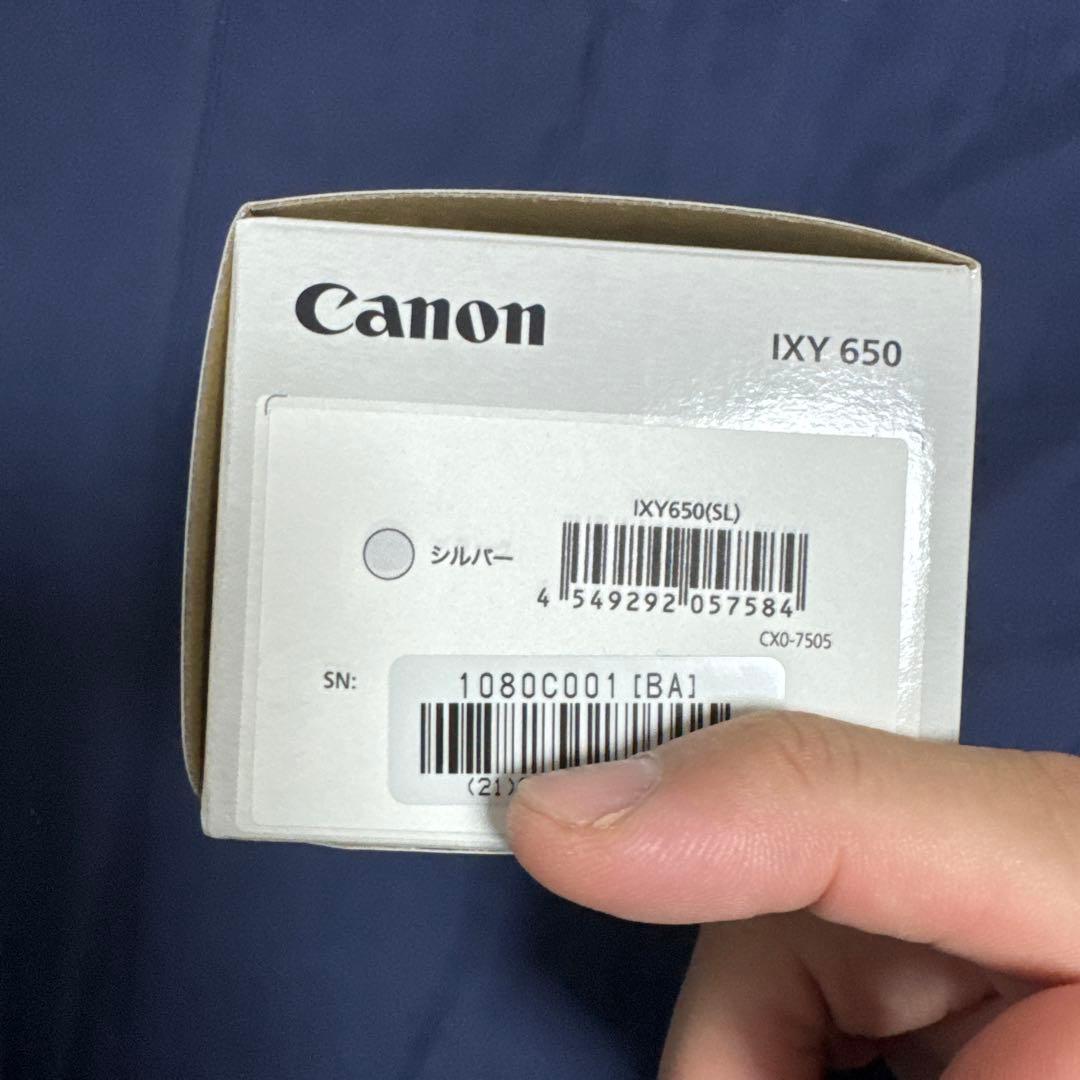 CANON キャノンデジタルカメラ IXY650シルバー IXY650(SL)