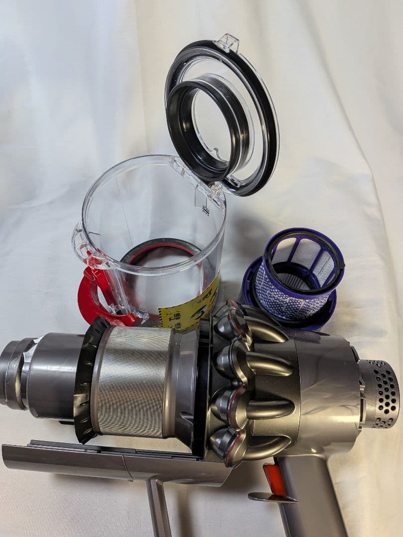 be542　59分　ダイソン　コードレス　SV12　稼働品　分解洗浄済　動作保証