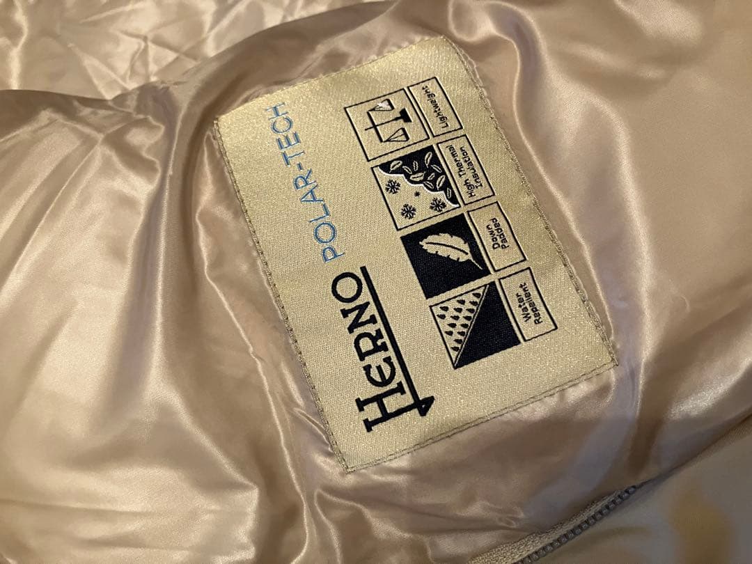 ヘルノHERNO ポーラテック　ダウンコート