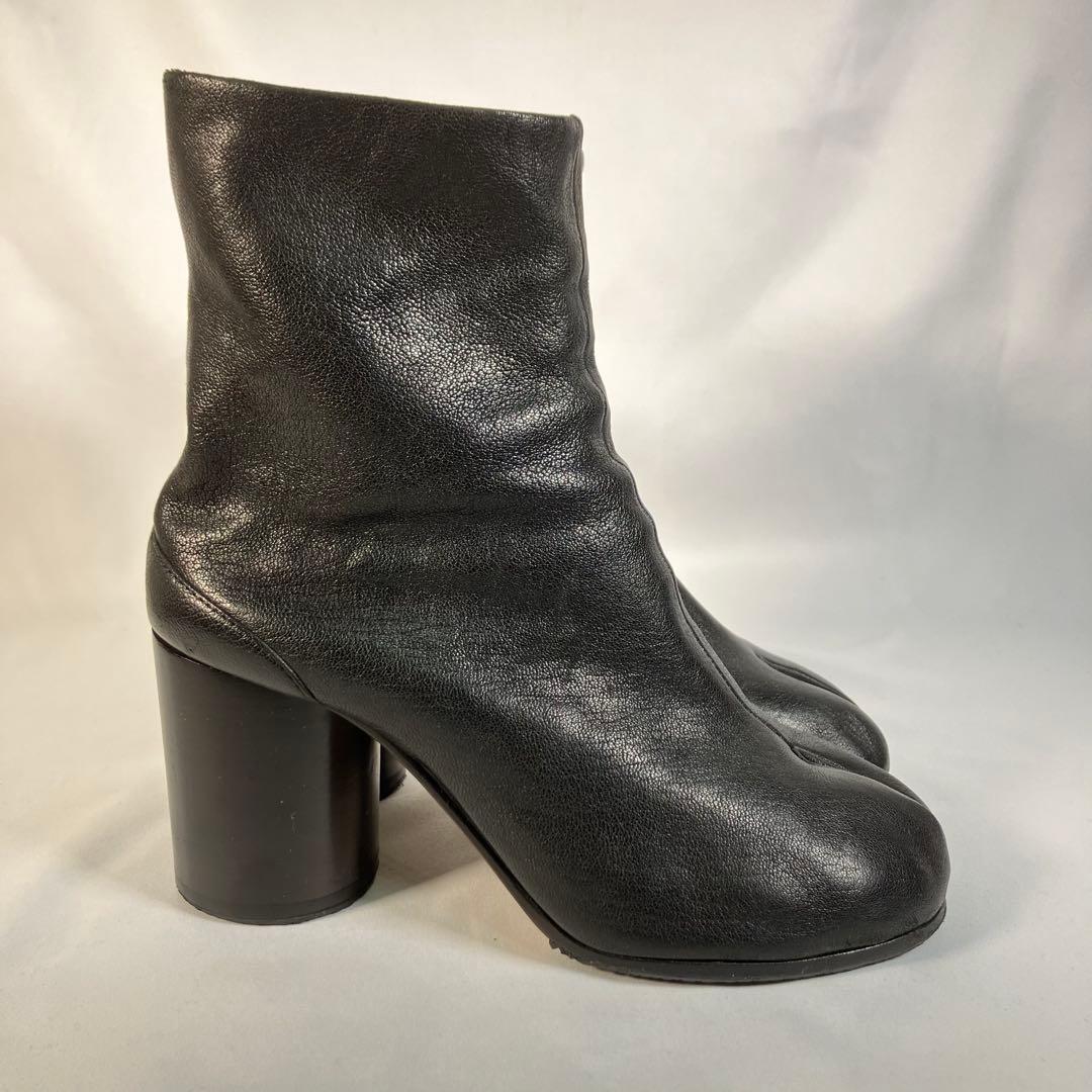【美品級】メゾンマルジェラ　足袋ブーツ23.5cmタビアンクルブーツ