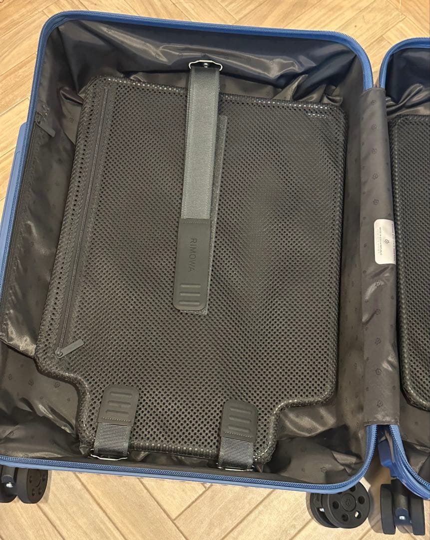 【美品】RIMOWA リモワ 4輪 スーツケース アズールブルー 機内持込み