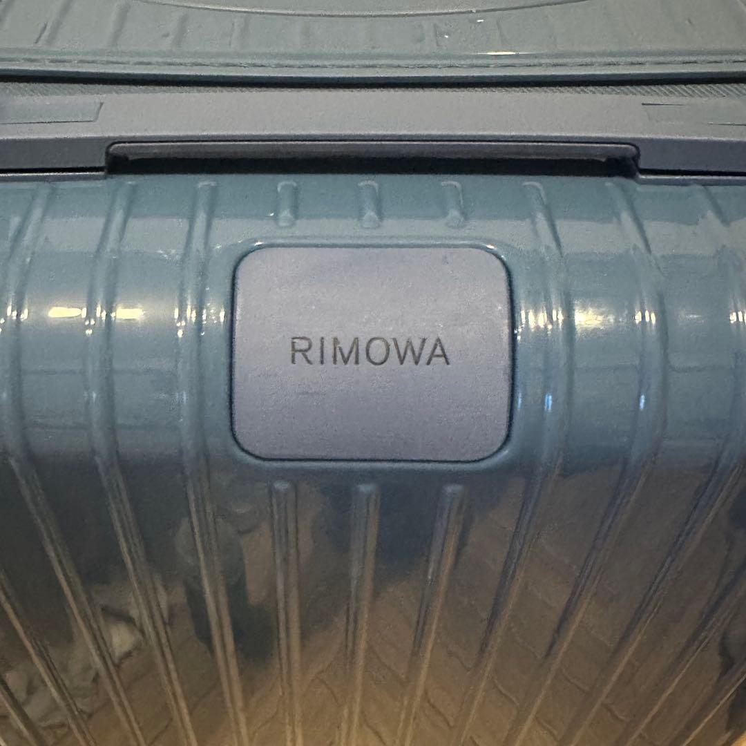 【美品】RIMOWA リモワ 4輪 スーツケース アズールブルー 機内持込み